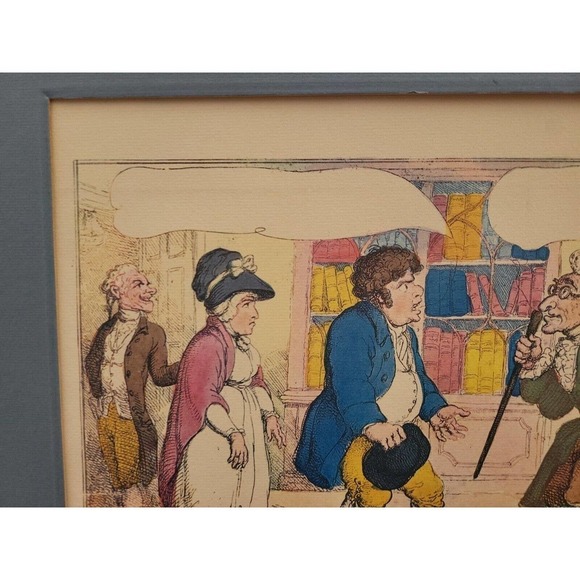 Thomas Rowlandson A Visit to the Doctor Print - Picture 3 of 3